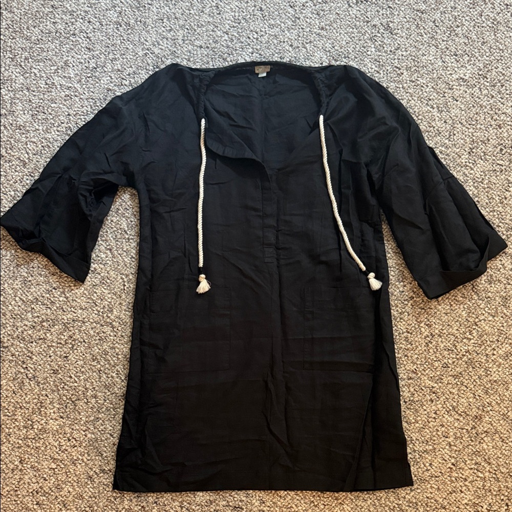 J. Crew tunic cotton cover up sz medium